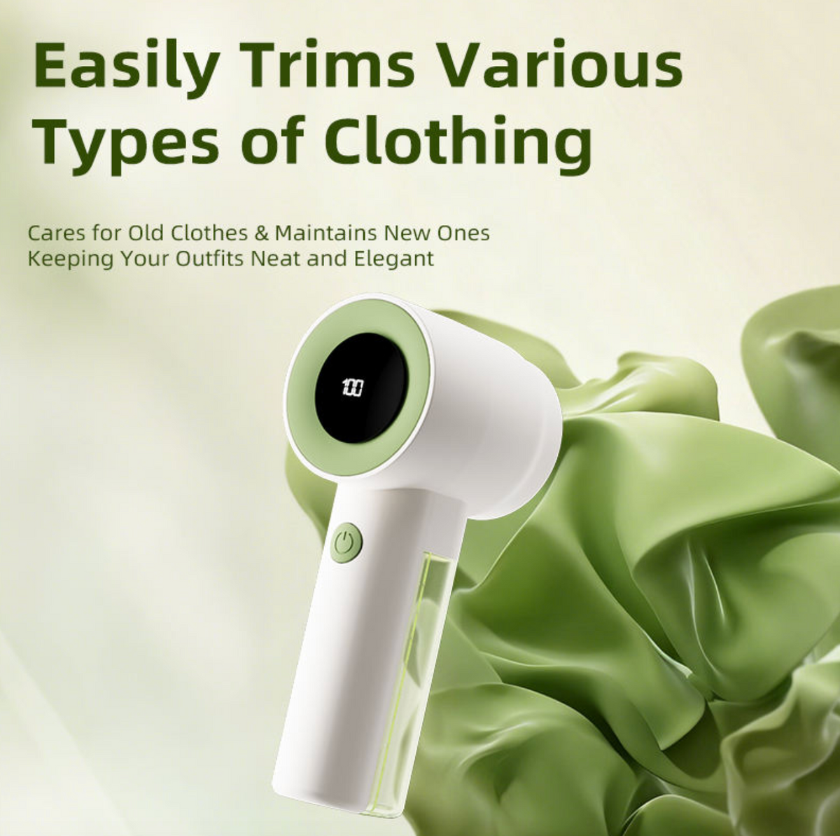 Pro – Dual-Speed Electric Fabric Shaver & Lint Remover