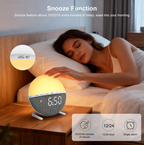 Smart Wake-Up Light & Digital Alarm Clock