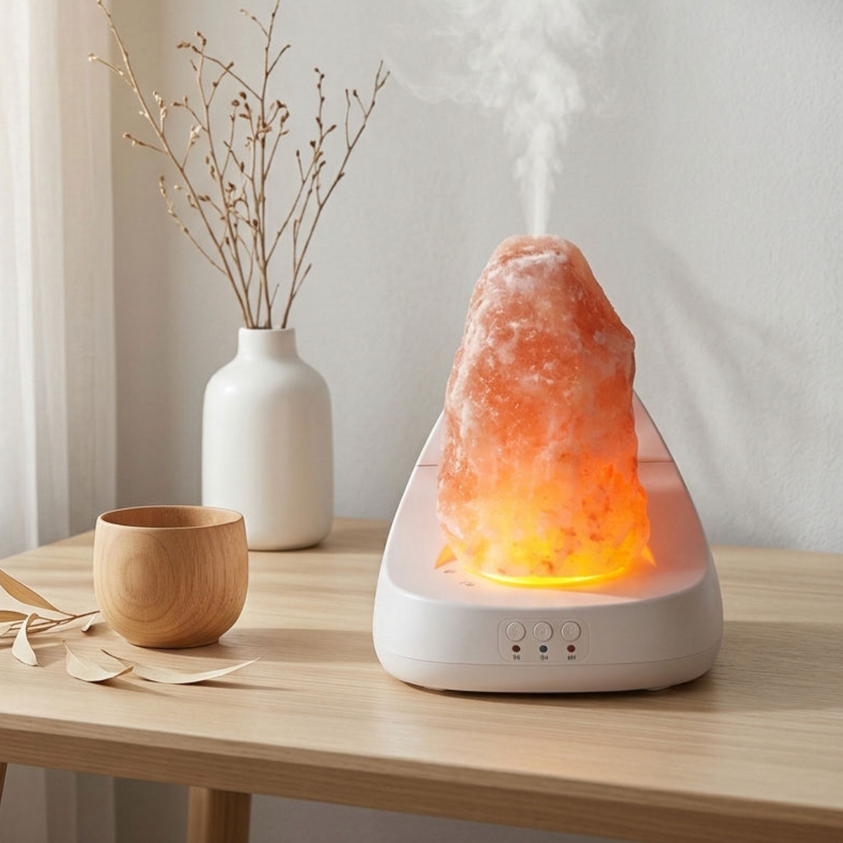 Portable Ultrasonic Aroma Diffuser & Humidifier with LED Light