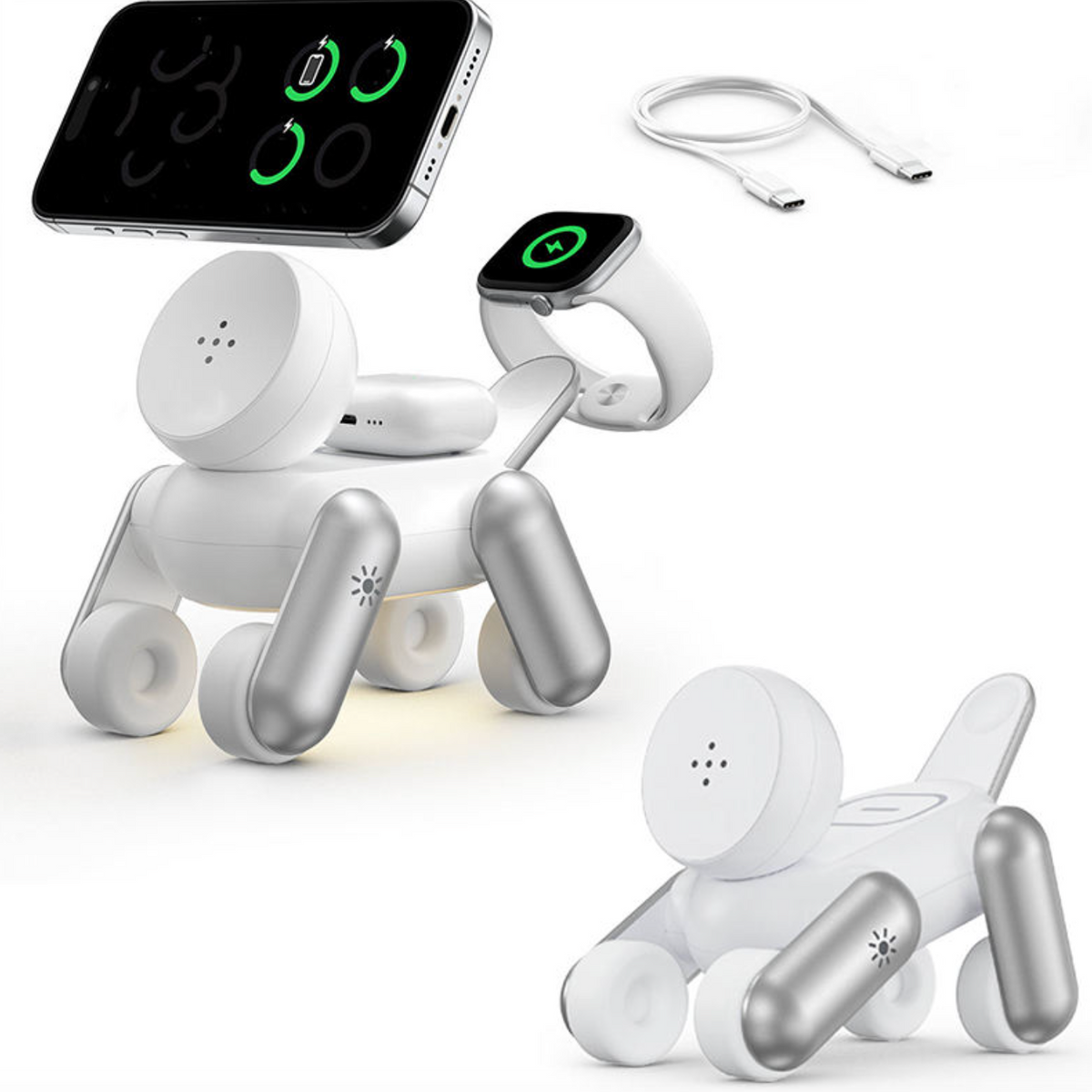 Smart 3-in-1 Robot Dog Toy – Interactive Remote-Controlled Electronic Pet
