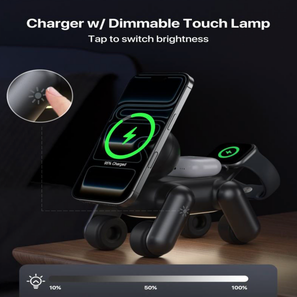 Smart 3-in-1 Robot Dog Toy – Interactive Remote-Controlled Electronic Pet