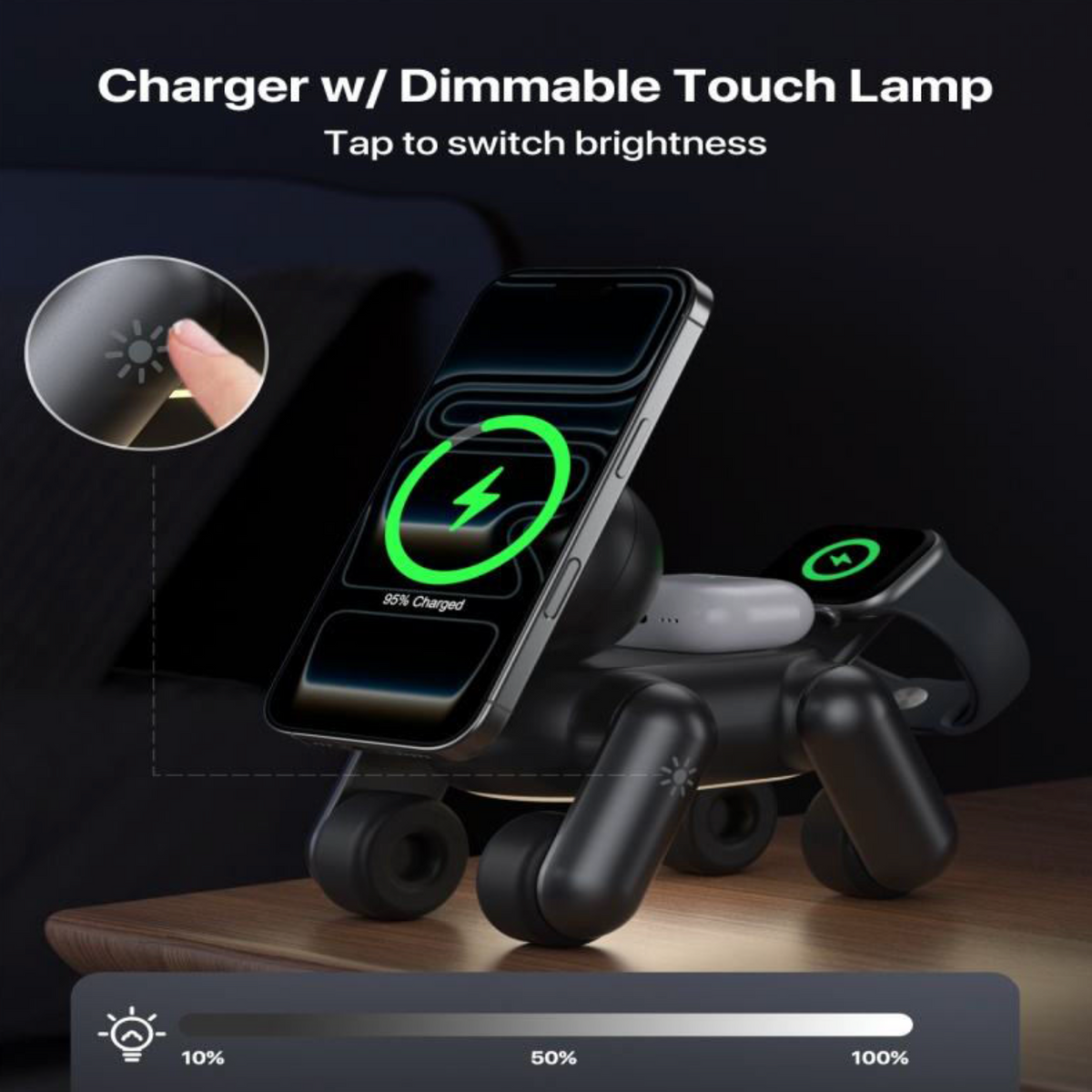 Smart 3-in-1 Robot Dog Toy – Interactive Remote-Controlled Electronic Pet