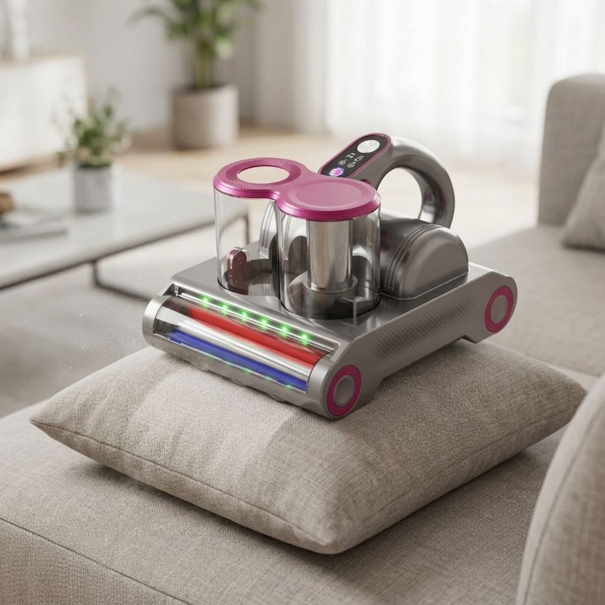 450W UV Dust Mite Mattress Vacuum Cleaner – Deep Bedding & Sofa Cleaner