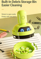 MiniCord™ Portable Desktop Vacuum Cleaner – Compact Cordless Dust & Crumb Cleaner