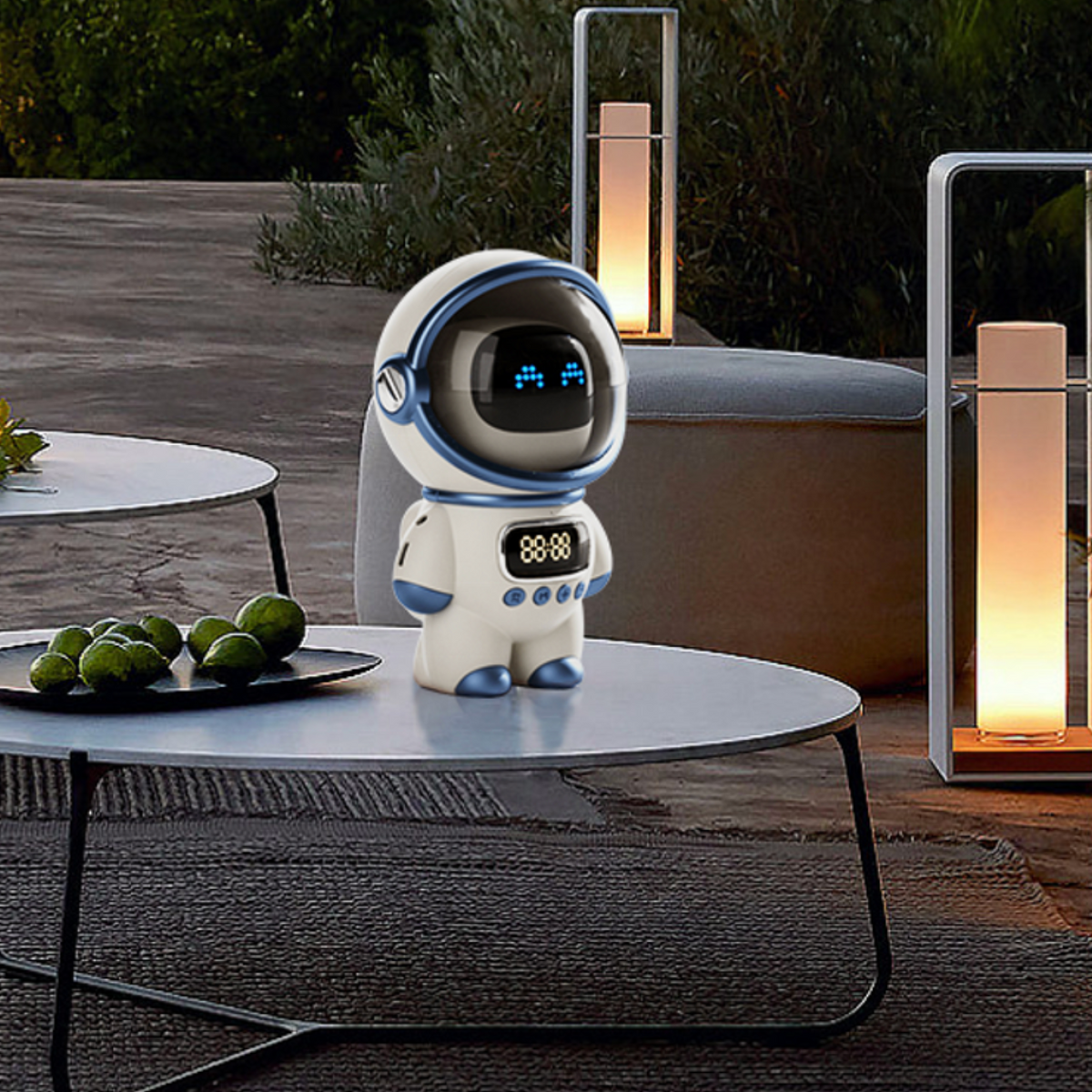 Smart Spaceman Bluetooth Speaker & Alarm Clock
