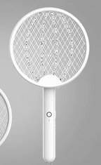 Rechargeable Retractable Electric Mosquito Swatter – 2-in-1 UV Insect Killer